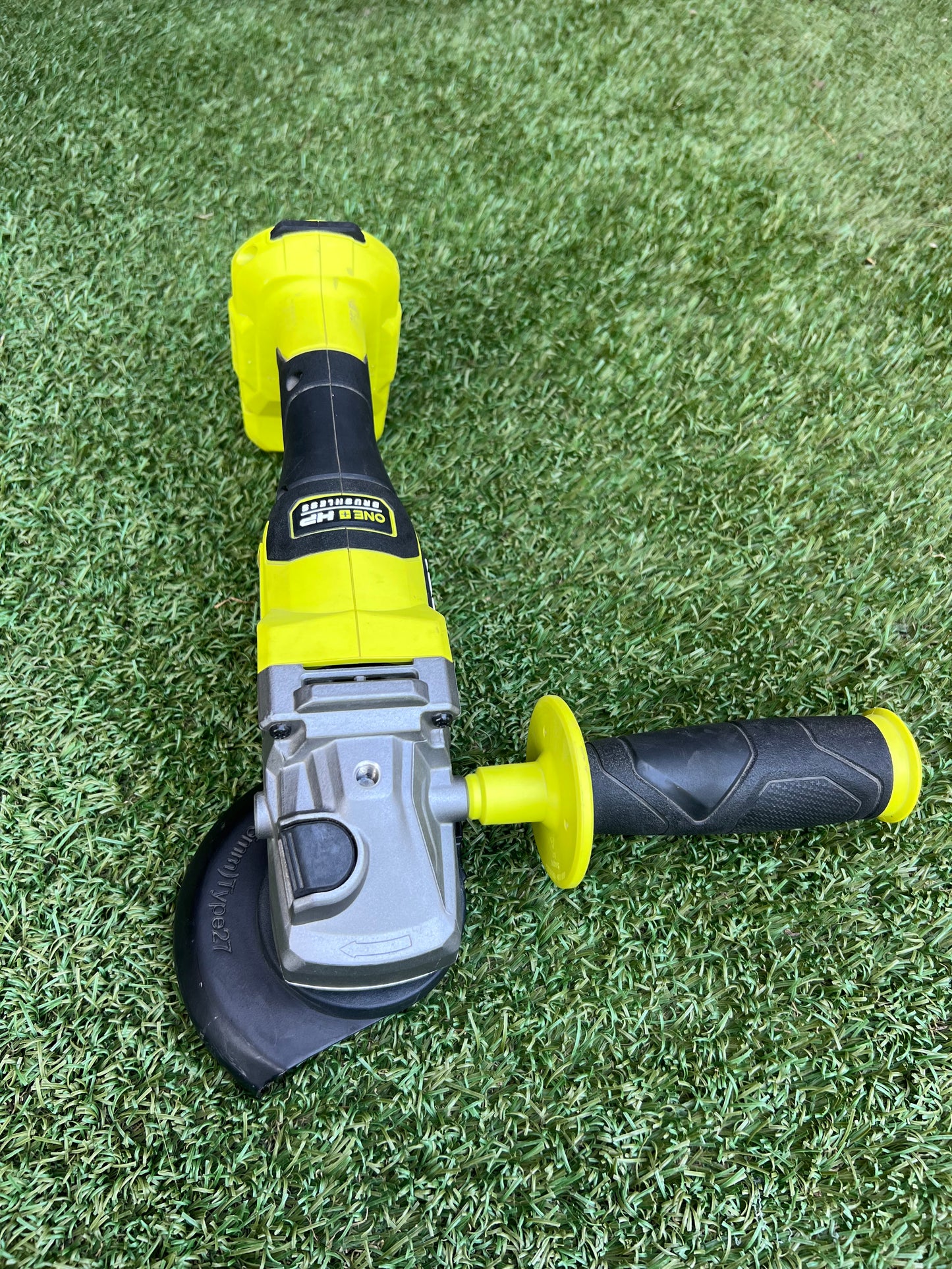 RYOBI ONE+ HP 18V Brushless Cordless 4-1/2 in. Angle Grinder (Tool Only)