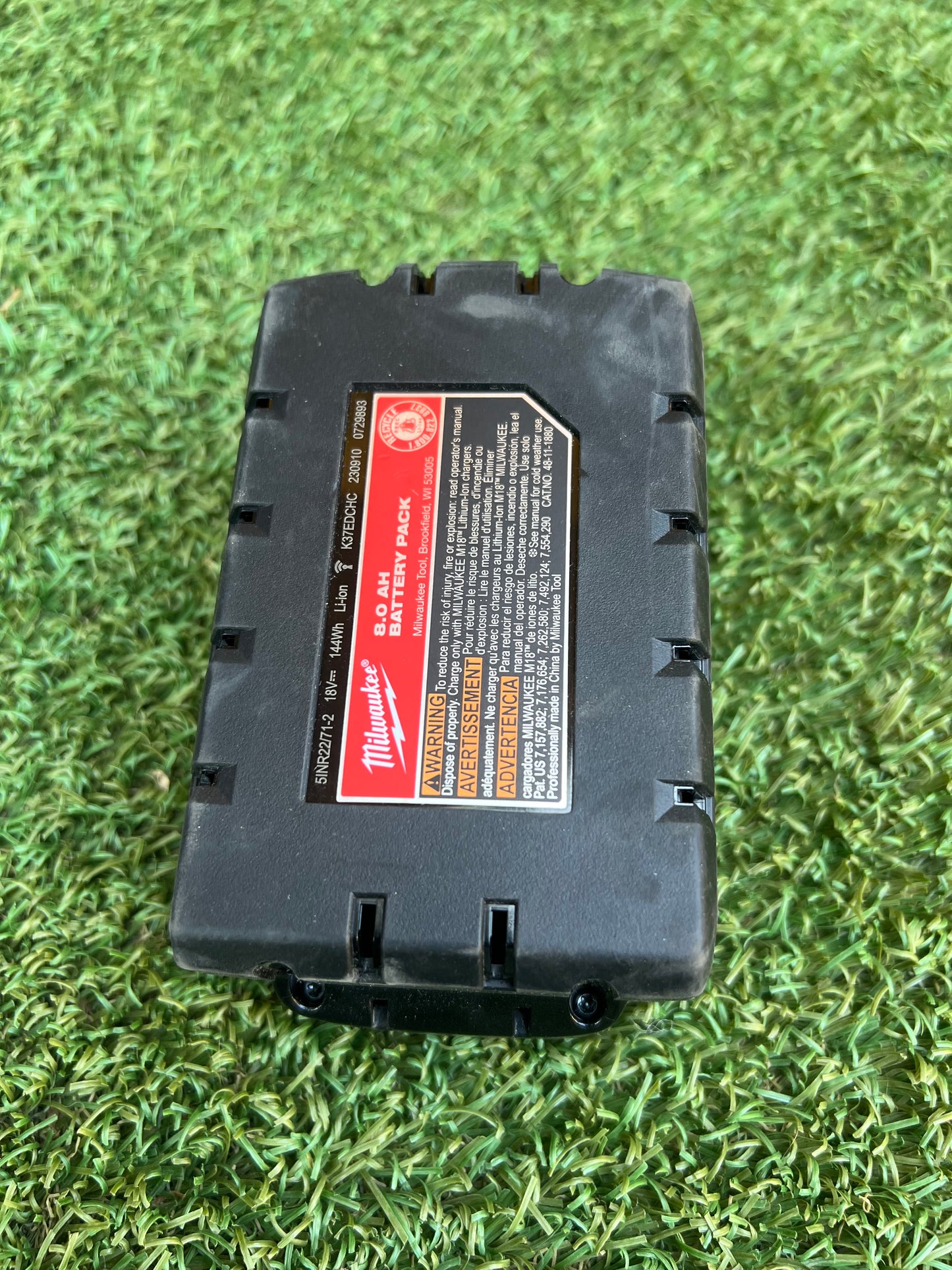 Milwaukee M18 18-Volt Lithium-Ion HIGH OUTPUT XC 8.0 Ah Battery