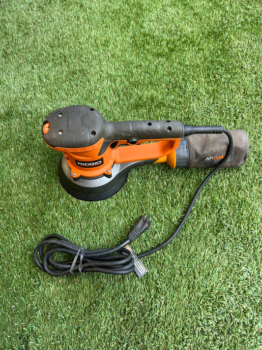 RIDGID 4 Amp Corded 6 in. Variable-Speed Dual Random Orbital Sander with AIRGUARD Technology