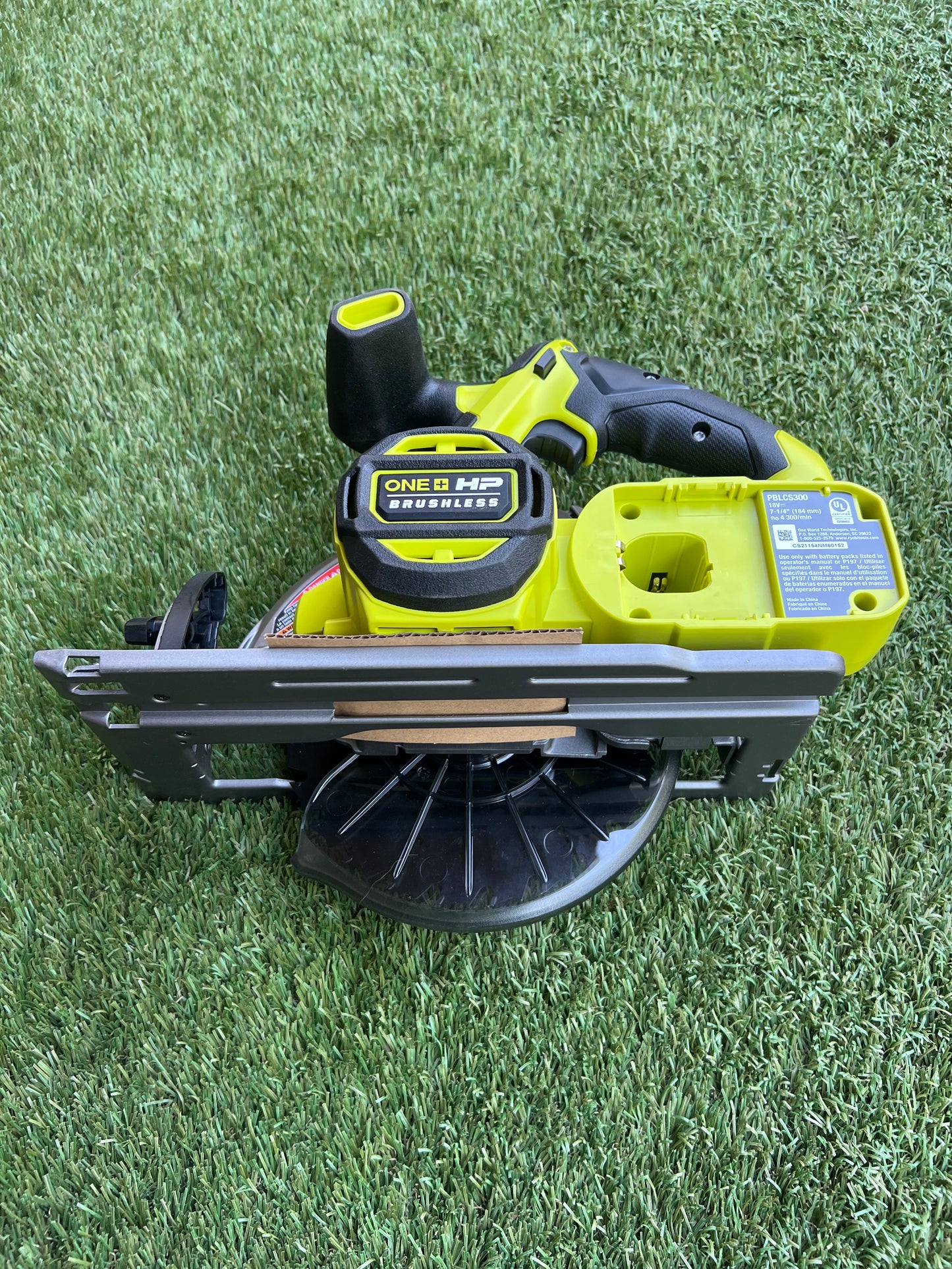 RYOBI ONE+ HP 18V Brushless Cordless 7-1/4 in. Circular Saw (Tool Only)